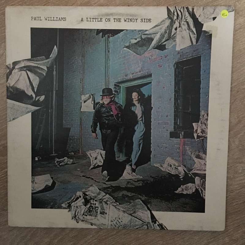 Paul Williams - A Little On The Windy Side - Vinyl LP Record  - Opened  - Very-Good+ Quality (VG+)