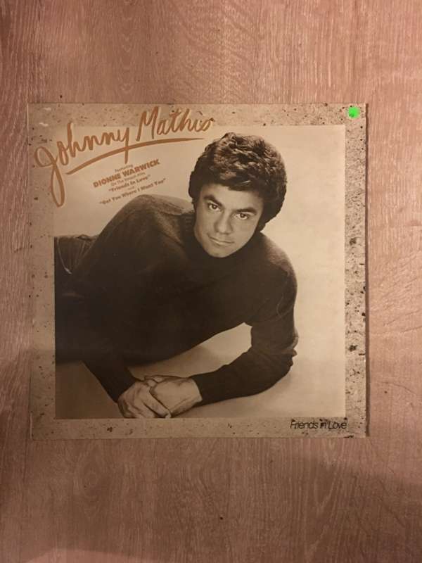 Johnny Mathis (With Dionne Warwick) - Friends In Love  - Vinyl LP Record - Opened  - Very-Good Qu...