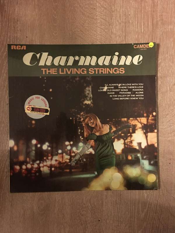 The Living Strings - Charmaine - Vinyl LP Record - Opened  - Very-Good+ Quality (VG+)