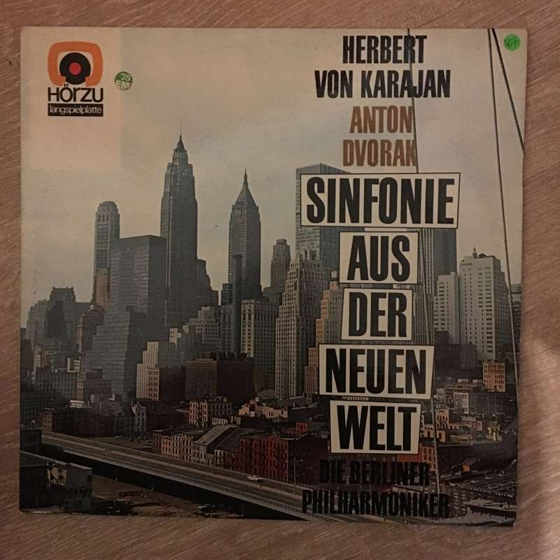 Anton Dvorak, Die Berliner Philharmoniker, Herbert von Karajan  Sinfonie Aus Der Neuen Welt...