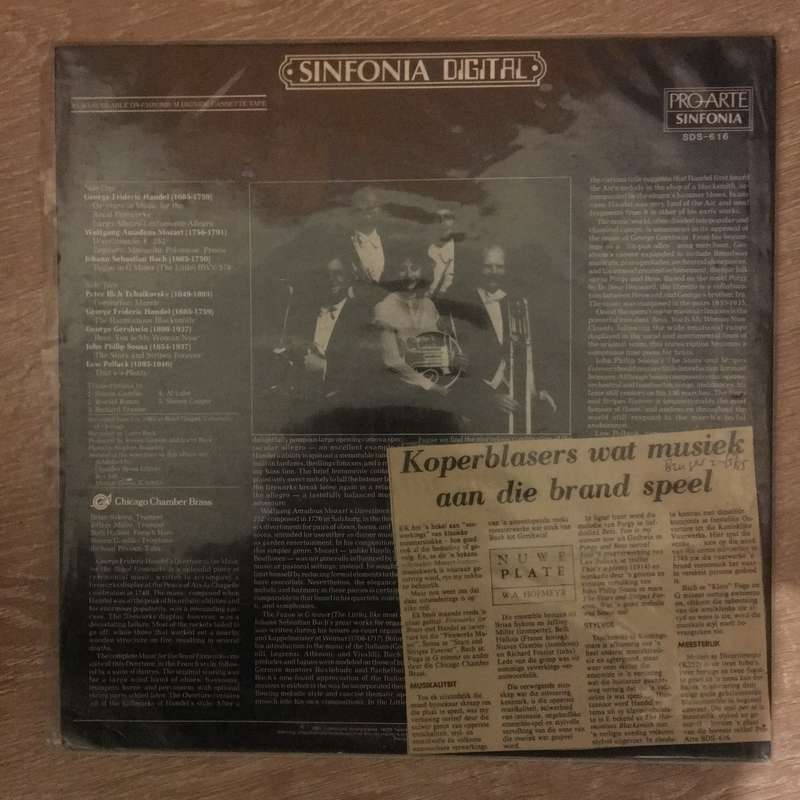 Chicago Chamber Brass  Fireworks For Brass -  Vinyl LP Record - Opened  - Very-Good+ Qualit...