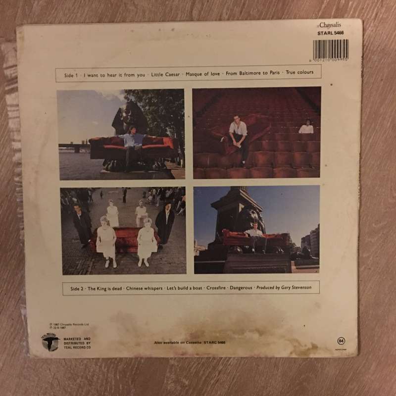 Go West - Dancing On The Couch   - Vinyl LP - Opened  - Very-Good+ Quality (VG+)