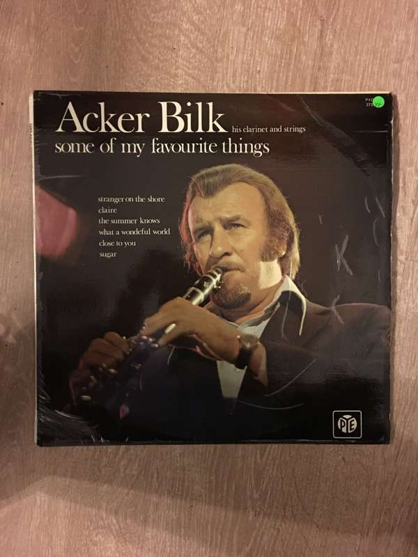 Acker Bilk - His Clarinet and Strings - Some Of My Favourite Things - Vinyl LP Record - Opened  -...