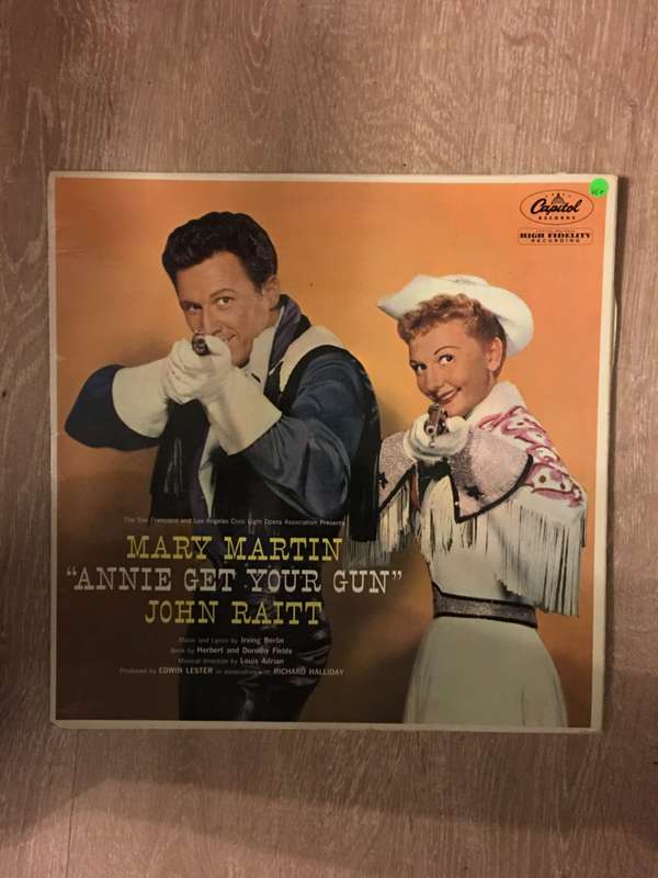 Mary Martin - Annie Get Your Gun - Vinyl LP Record - Opened  - Very-Good+ Quality (VG+)