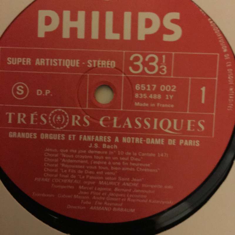Pierre Cochereau, Maurice André  Grandes Orgues Et Fanfares A Notre Dame De Paris -  Vinyl...