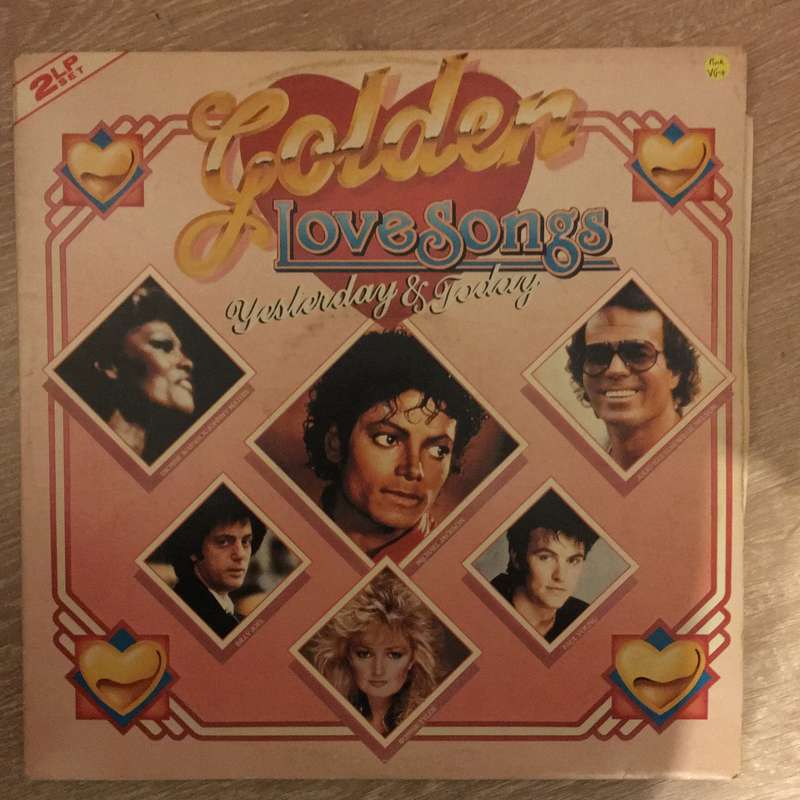 Golden Love Songs - Yesterday and Today -  Original Artists - Pink Colour - Double Vinyl LP Recor...