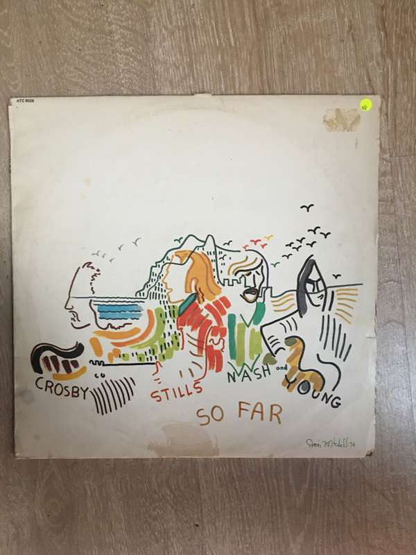 Crosby, Stills, Nash and Young - So Far - Vinyl LP Record - Opened  - Very-Good Quality (VG)