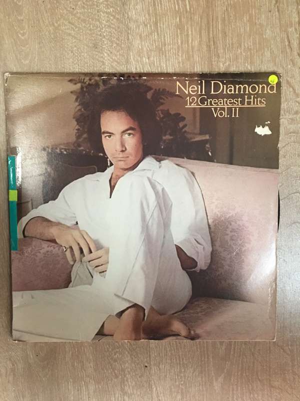 Neil Diamond - 12 Greatest Hits - Vol 2 - Vinyl LP Record - Very-Good Quality (VG)