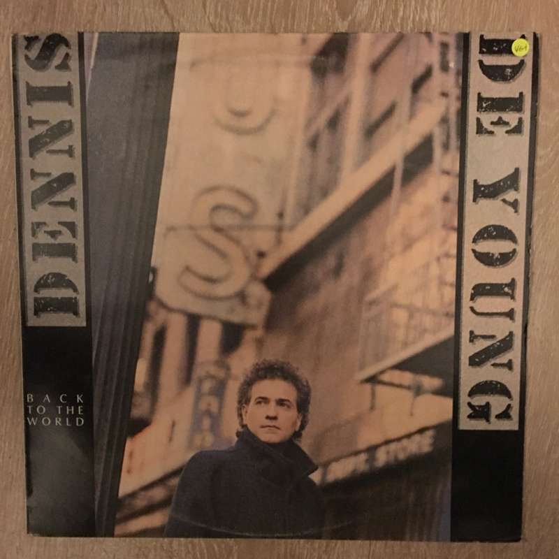 Dennis De Young  Back To The World - Vinyl LP - Opened  - Very-Good+ Quality (VG+)