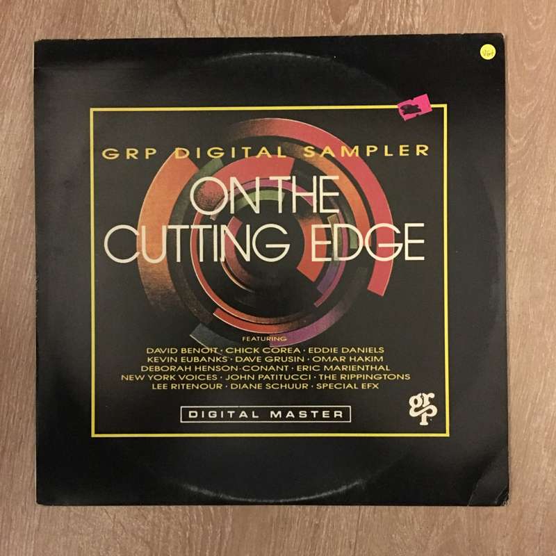 GRP Digital Sampler - On The Cutting Edge - Vinyl LP - Opened  - Very-Good+ Quality (VG+)
