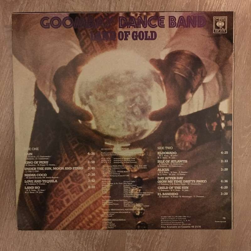 Goombay Dance Band - Land Of Gold  - Vinyl LP Record - Very-Good+ Quality (VG+)