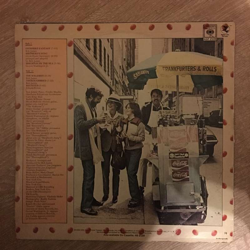 Bob James - H - Vinyl LP Record - Opened  - Very-Good- Quality (VG-)