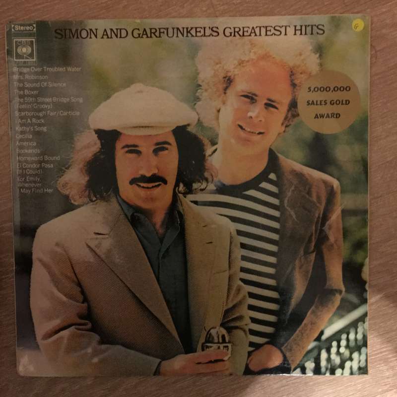 Simon & Garfunkel Greatest Hits - Vinyl LP Record (G)