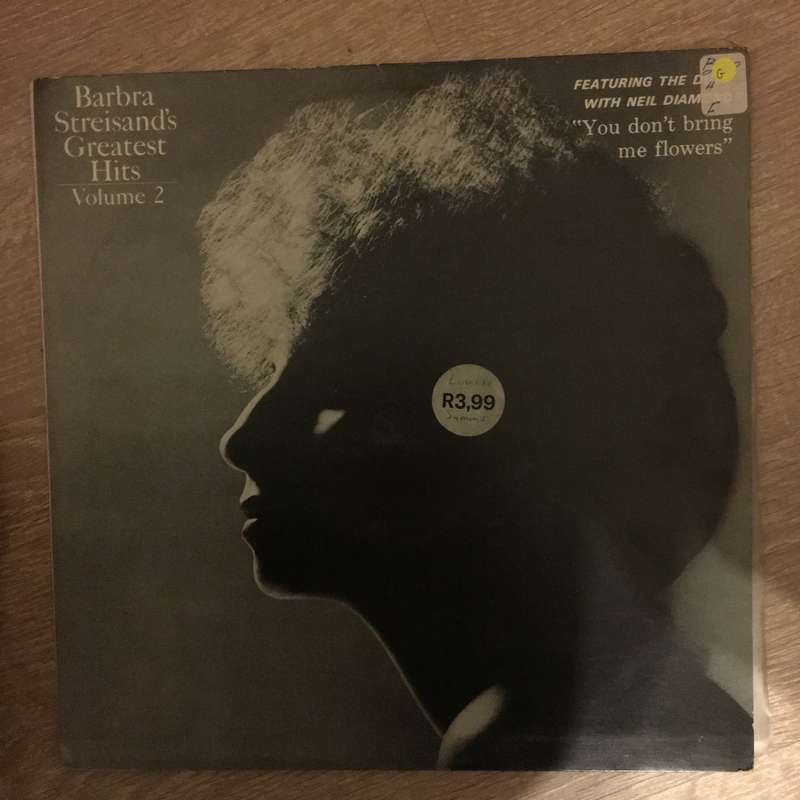 Barbra Streisand Greatest Hits Vol 2 - Vinyl LP Record - Good Quality (G)