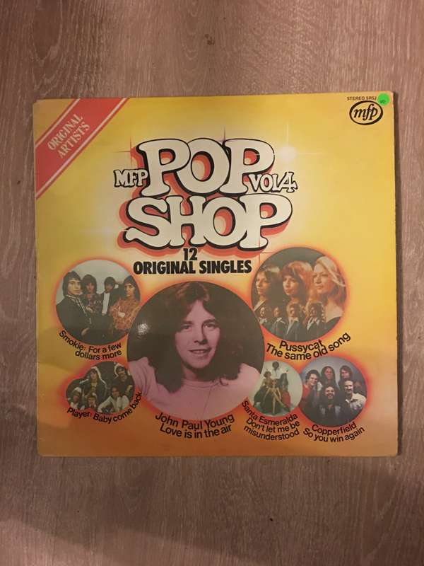 Pop Shop Vol 4 - Original Artists - Vinyl LP Record - Very-Good Quality (VG)