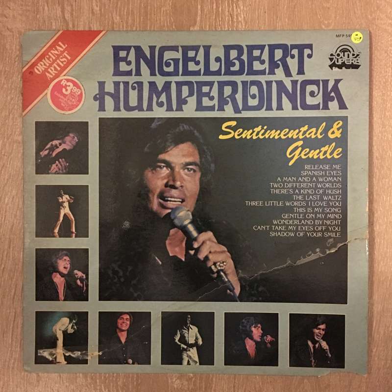 Engelbert Humperdinck - Sentimental & Gentle - Vinyl LP - Opened  - Very-Good+ Quality (VG+)