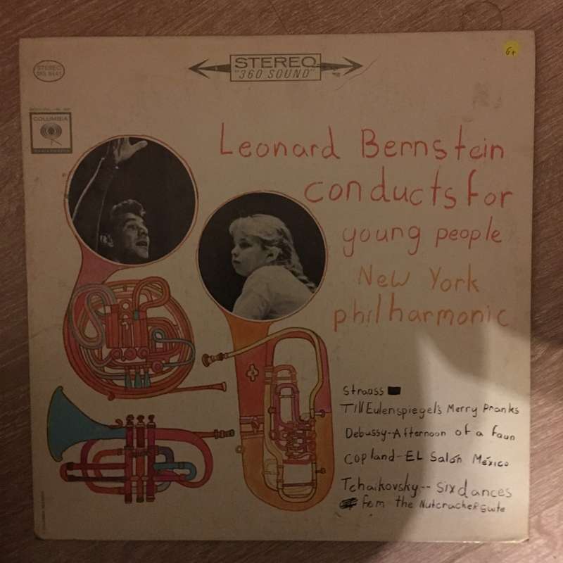 Leonard Bernstein  Bernstein Conducts For Young People/ New York Philharmonic - Vinyl LP Re...