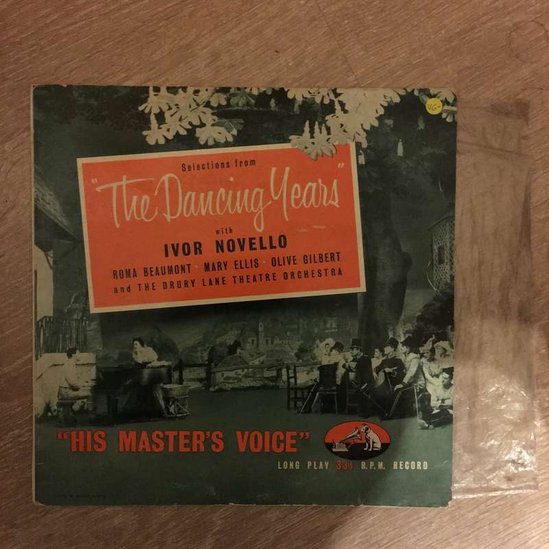 Ivor Novello  The Dancing Years - Vinyl Record - Opened  - Very-Good- Quality (VG-)