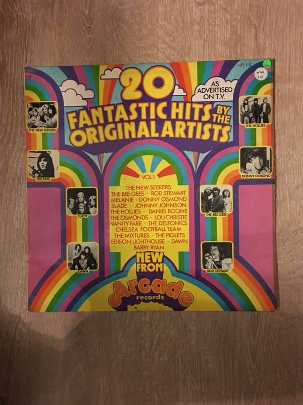 20 Fantastic Hits by The Original Artists - Vinyl LP Record - Very-Good+ Quality (VG+)