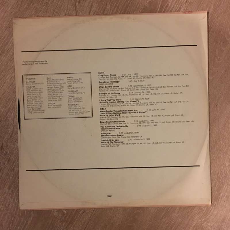 Benny Goodman - The Golden Age Of Swing - Vinyl LP Record - Opened  - Good+ Quality (G+)