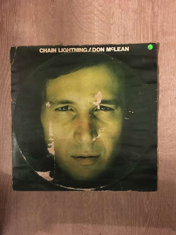 Don McLean - Chain Lightning - Vinyl LP Record - Good+ Quality (G+)