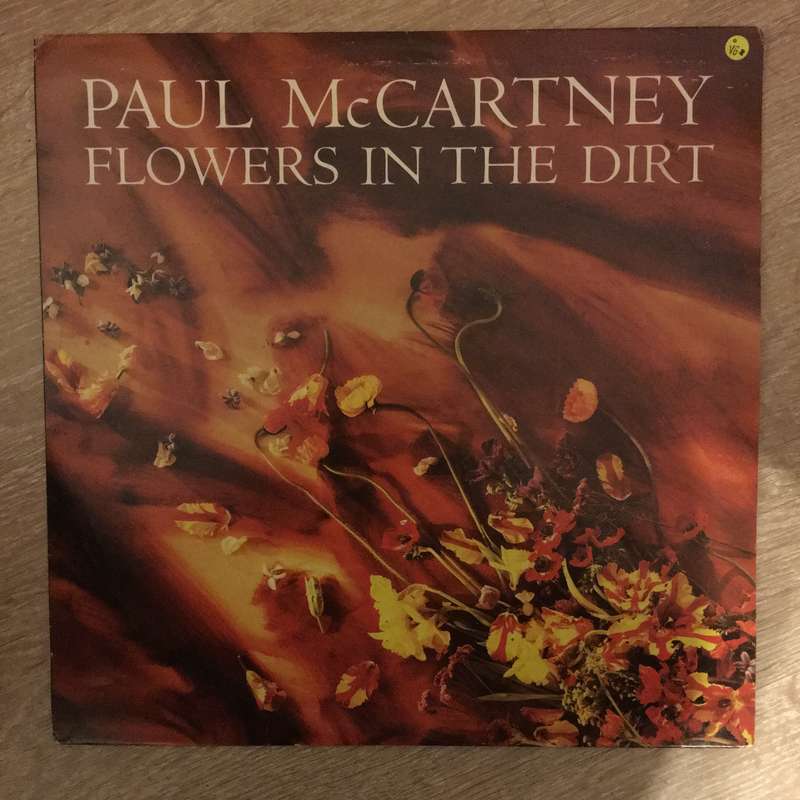 Paul McCartney - Flowers in the Dirt  - Vinyl LP Record - Opened  - Very-Good Quality (VG)
