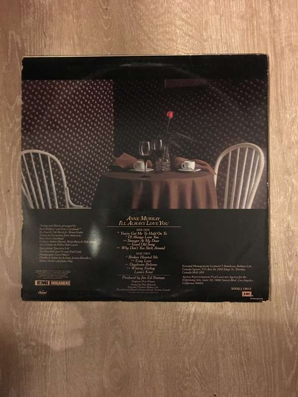 Anne Murray - I'll Always Love You - Vinyl LP Record - Opened  - Very-Good+ Quality (VG+)