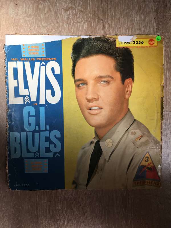 Elvis in GI Blues - Vinyl LP Record - Good+ Quality (G+)