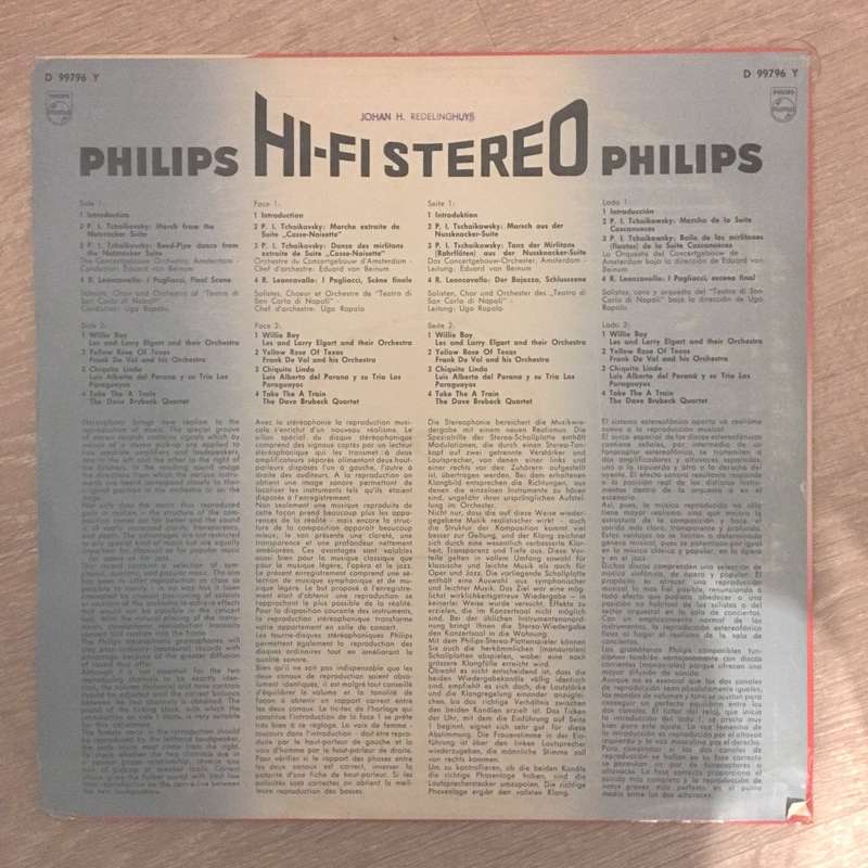 Phillips - HiFi Demonstration Record - Vinyl Record - Opened  - Very-Good Quality (VG)