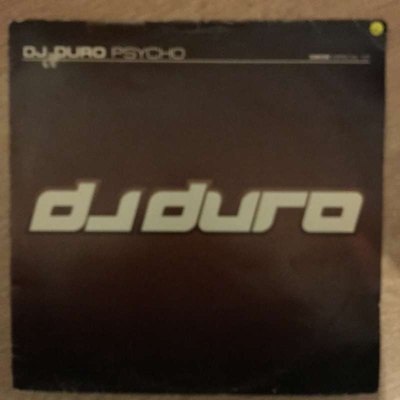 DJ Duro - Psycho - Vinyl Record - Opened  - Very-Good Quality (VG)