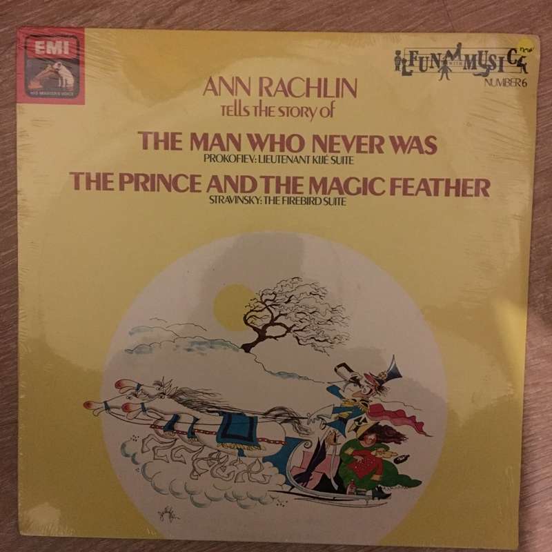 Ann Rachlin - Man Who Never Was And The Prince And The Magic Feather - Vinyl LP - Sealed