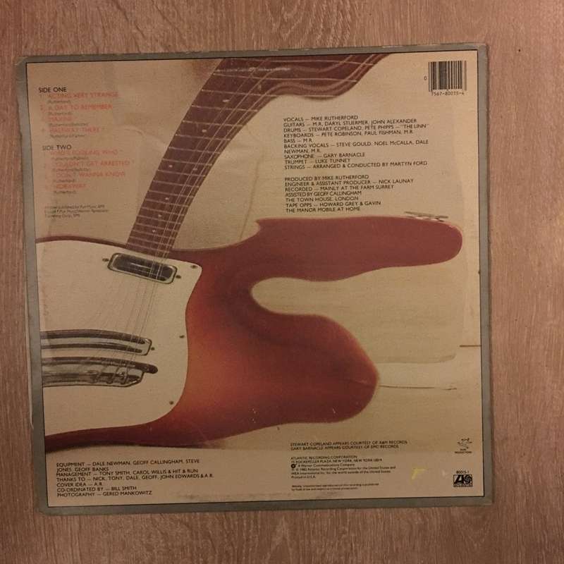 Mike Rutherford  Acting Very Strange - Vinyl LP - Opened  - Very-Good+ Quality (VG+)