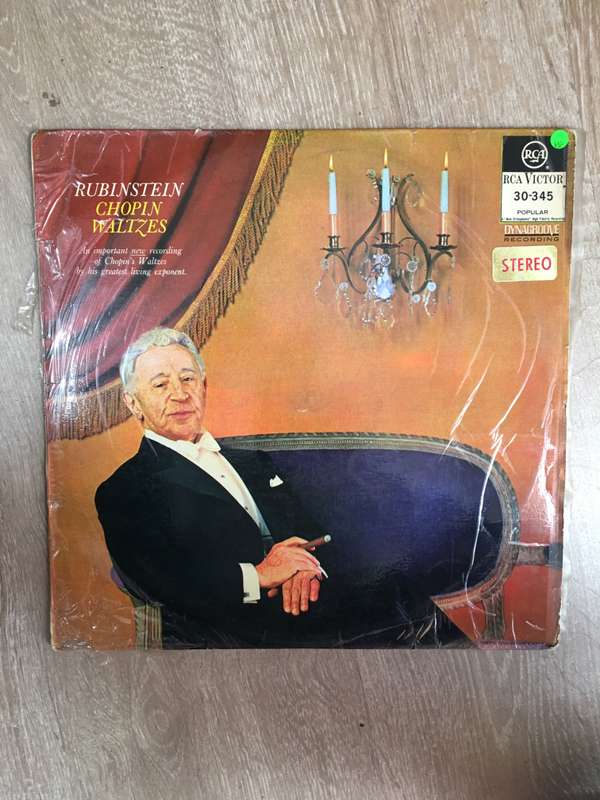 Rubenstein Plays Chopin Waltzes - Vinyl LP Record - Opened  - Very-Good Quality (VG)