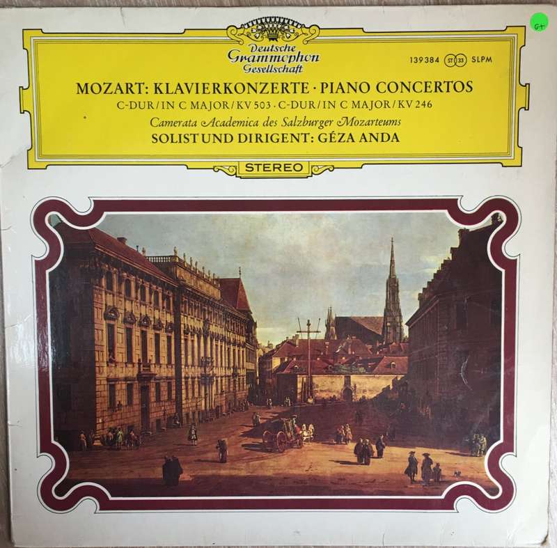 Mozart - Geza Anda  Mozart Piano Concertos - Vinyl LP Record - Good+ Quality (G+)