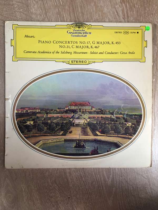 Mozart - Salzburger - Geza Anda  Piano Concertos No.17, G Major, K.453 / No.21, C Major, K....