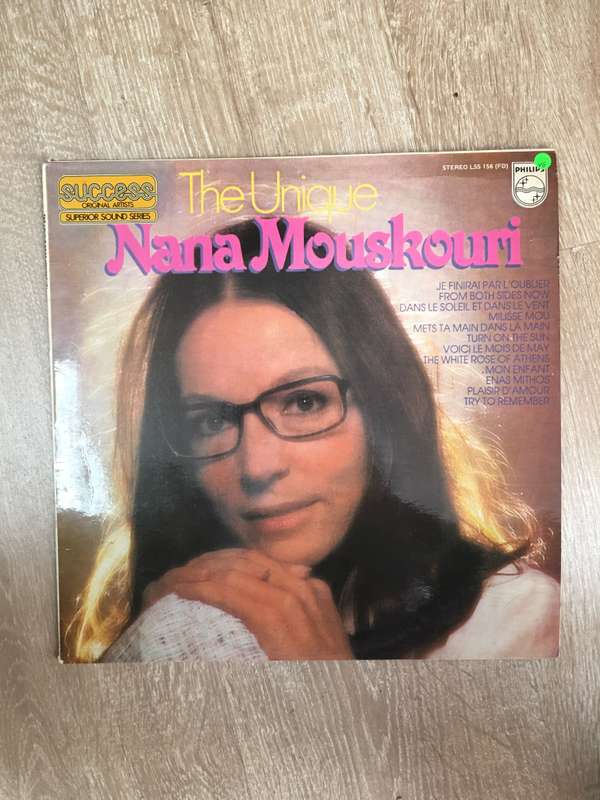 The Unique Nana Mouskouri - Vinyl LP Record - Very-Good Quality (VG)