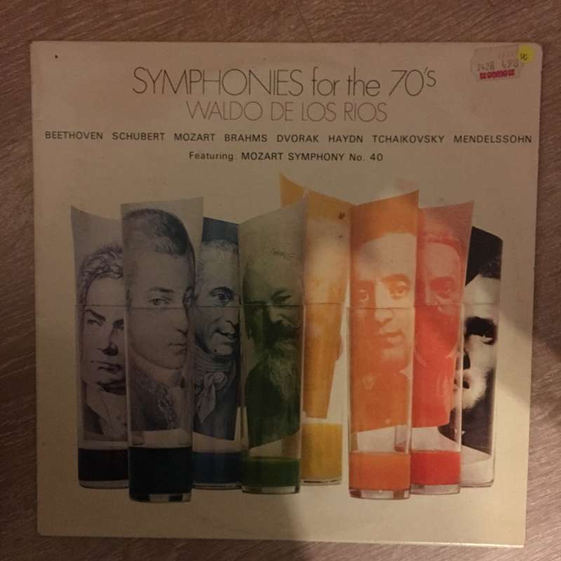Waldo De Los Rios  Symphonies For The Seventies (70's) - Vinyl  - Vinyl LP Record - Opened ...