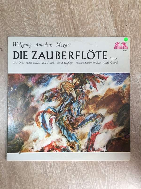 Mozart  Die Zauberflote - Lisa Otto... Excerpts - Vinyl LP Record - Opened  - Very-Good Qua...