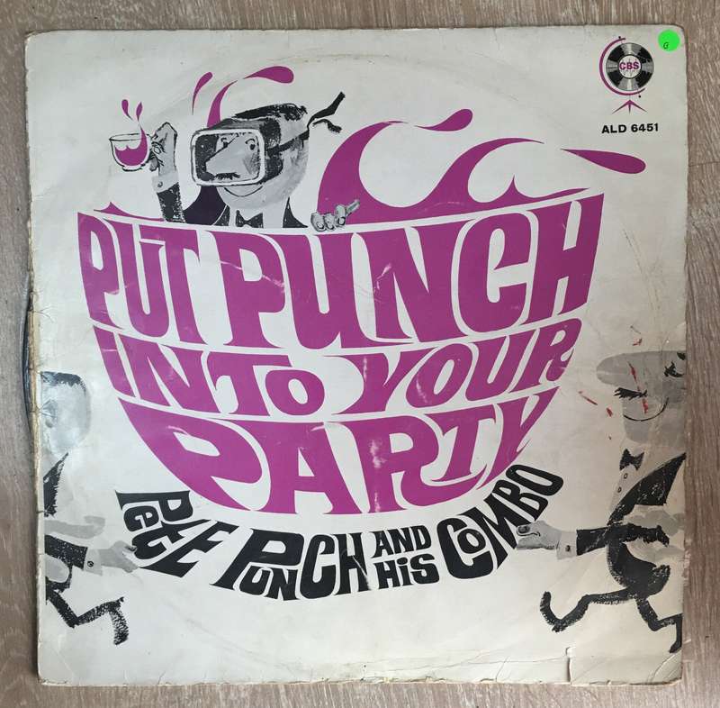 Pete Punch and His Combo- Put Punch Into Your Party - Vinyl LP Record - Good Quality (G)