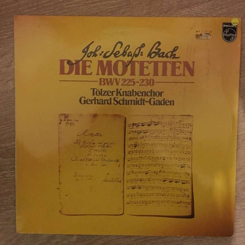 J.S. Bach - Die Motetten-  Tölzer Knabenchor   Gerhard Schmidt-Gaden   (BWV 225-230) ...