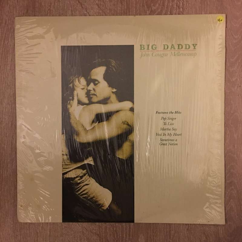 John Cougar Mellencamp  Big Daddy - Vinyl LP - Opened  - Very-Good+ Quality (VG+)