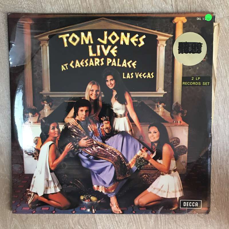 Tom Jones - Live At Caesar's Palace - Double Vinyl LP Record  (VG)