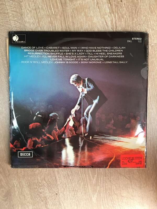 Tom Jones - Live At Caesar's Palace - Double Vinyl LP Record  (VG)