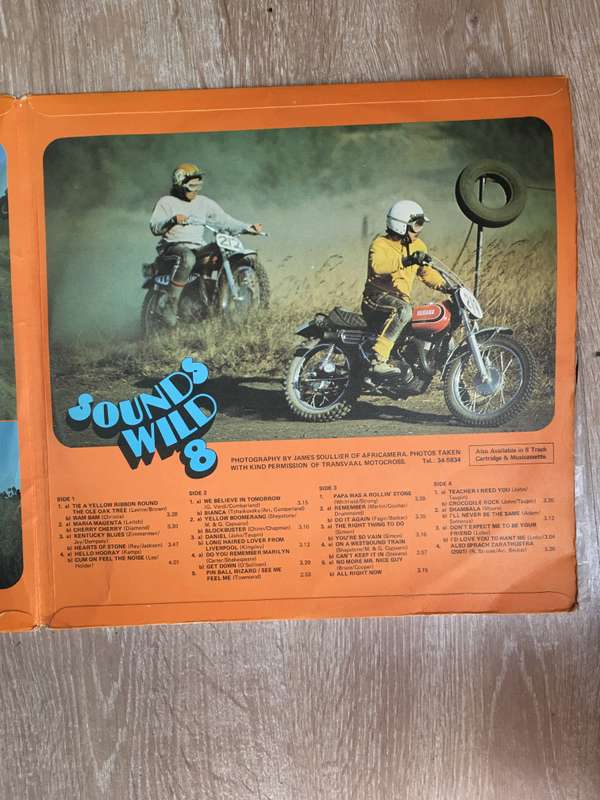 Sounds Wild 8 - Vinyl LP Record - Opened  - Very-Good Quality (VG)