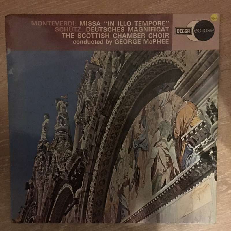 Claudio Monteverdi, Heinrich Schütz, Scottish Chamber Orchestra, George McPhee  Missa "In ...