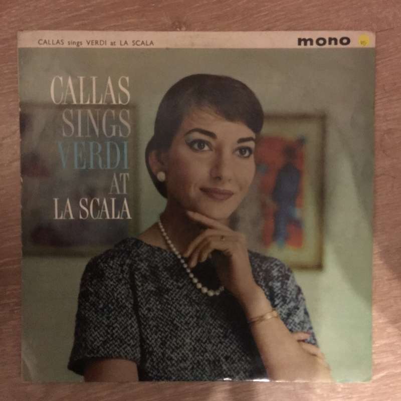 Callas Sings Verdi at Ls Scala - Vinyl LP Record - Opened  - Very-Good Quality (VG)