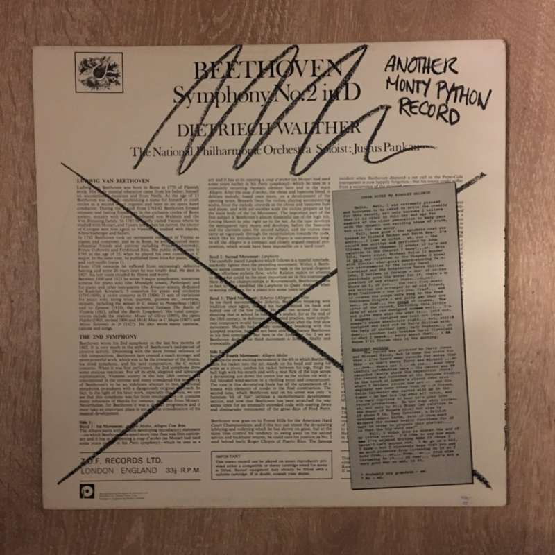Monty Python - Another Month Python Record - Vinyl LP Record  - Opened  - Very-Good+ Quality (VG+)