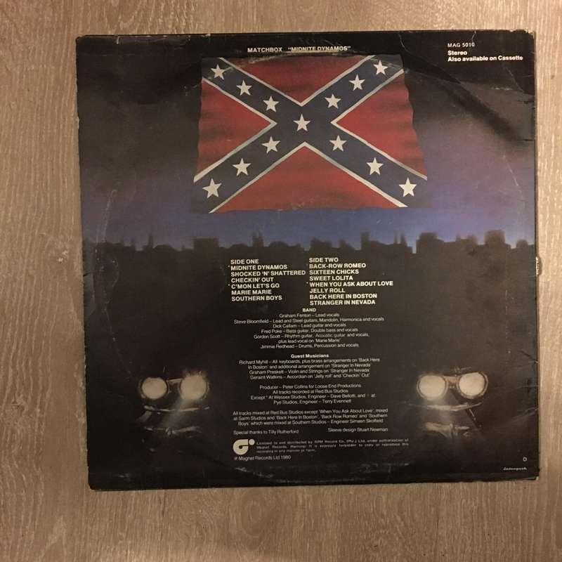 Matchbox - Midnight Dynamos - Vinyl LP Record - Opened  - Very-Good Quality (VG)