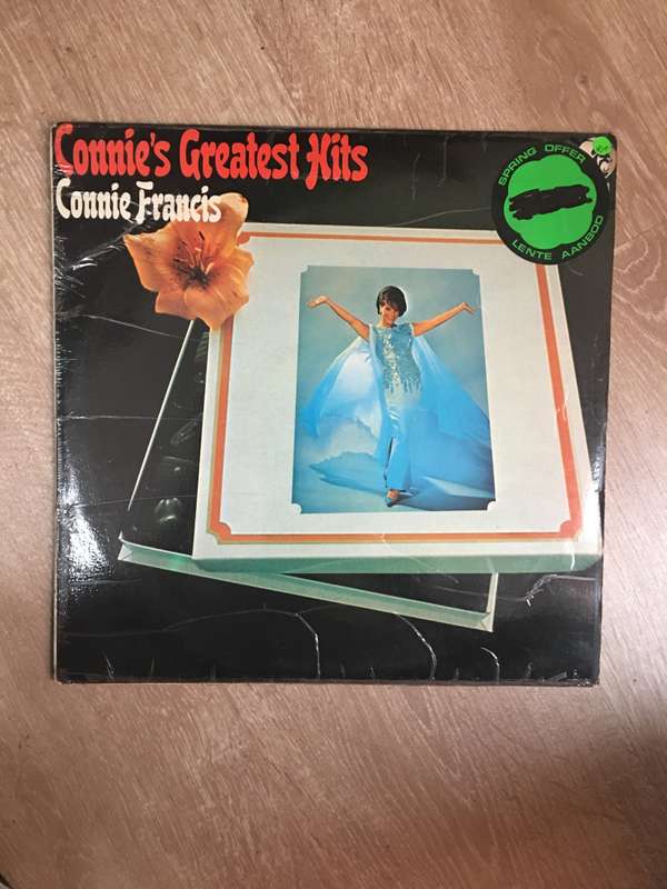 Connie Francis - Connie's Greatest Hits - Vinyl LP Record - Opened  - Very-Good+ Quality (VG+)