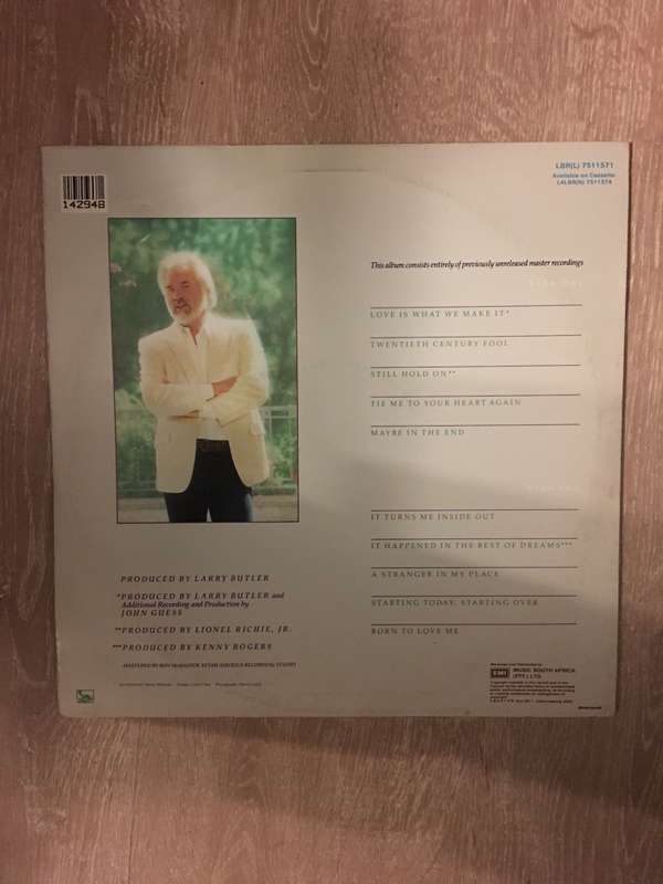 Kenny Rogers - Love Is What We Make It - Vinyl LP Record - Opened  - Very-Good+ Quality (VG+)